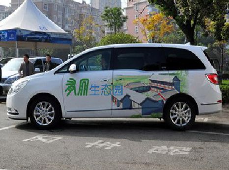 三门峡户外车贴喷绘如何保持效果?